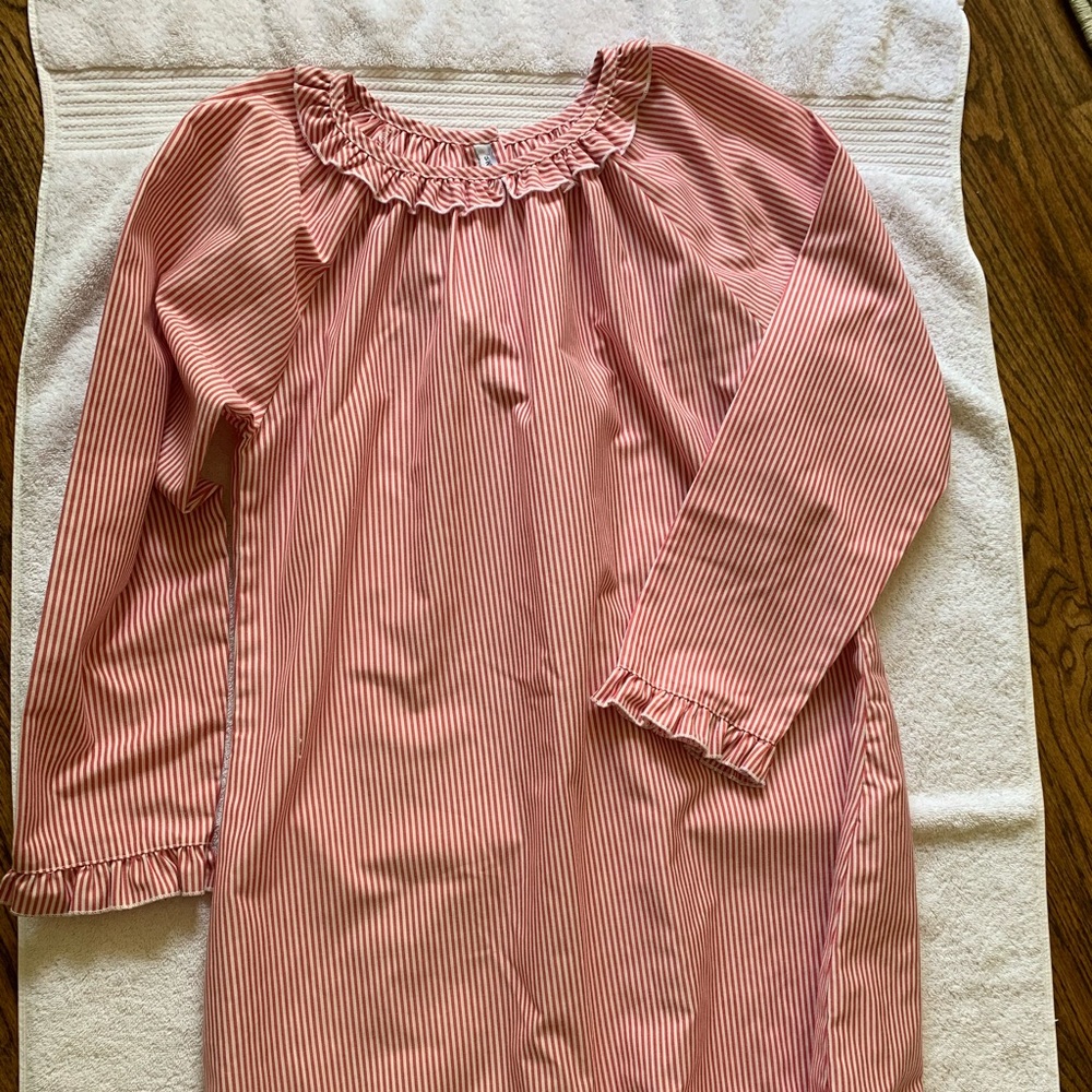 Sweet Dreams striped pajama dress